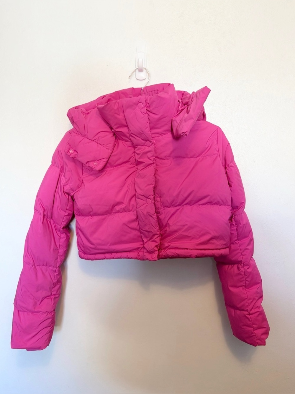 Lululemon Wunder Puff Super-Cropped Jacket | Sonic Pink | Size 0